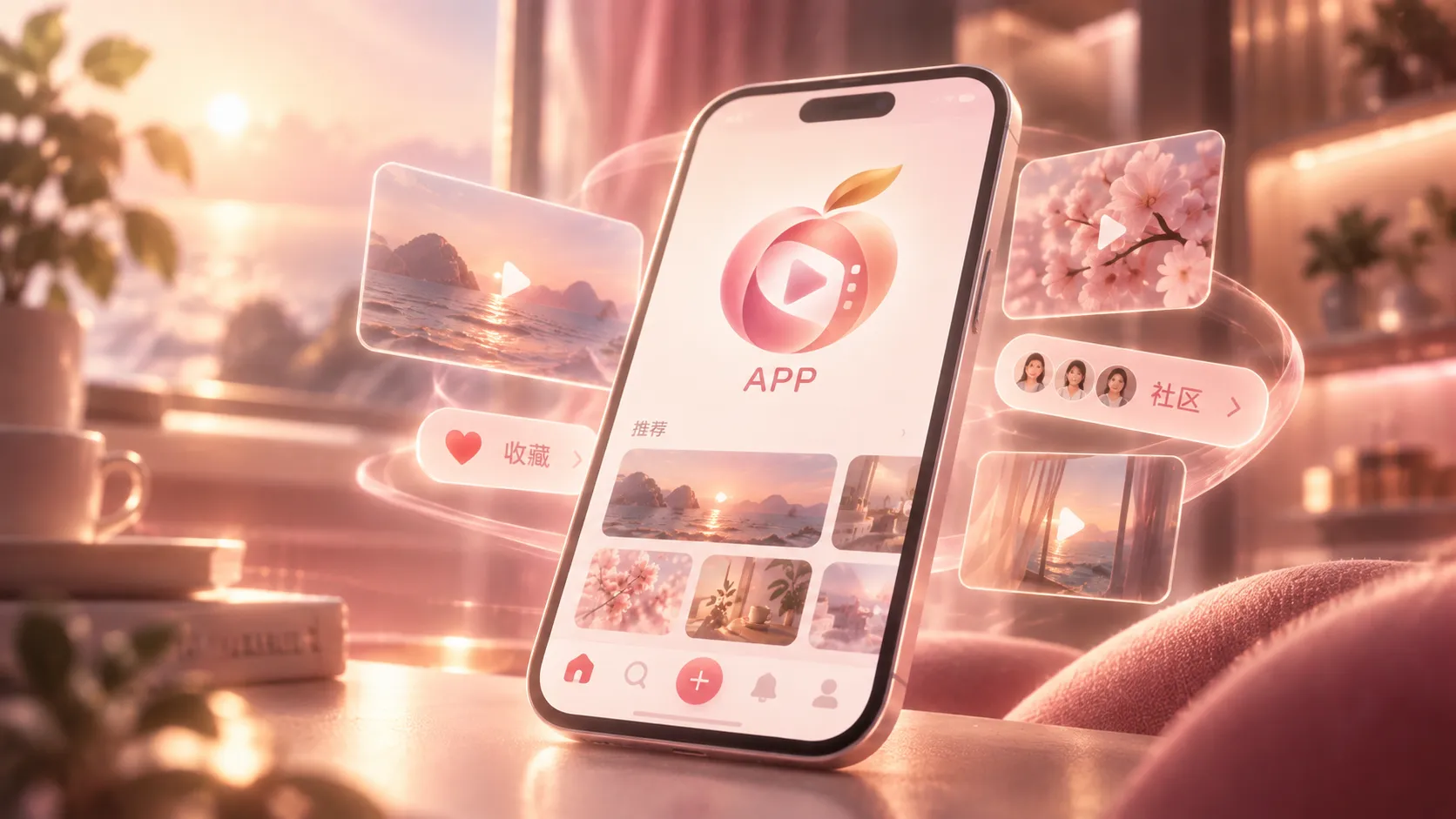 蜜桃传媒APP移动浏览内容